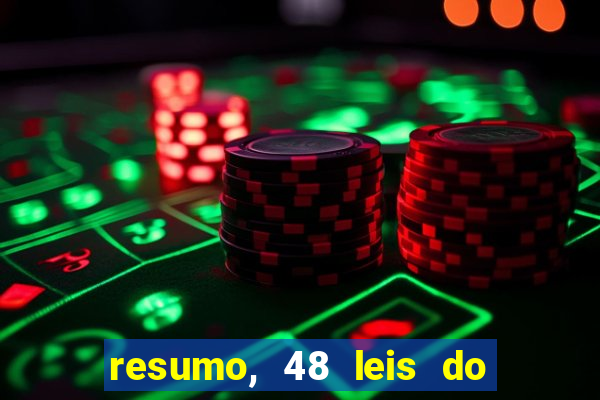 resumo, 48 leis do poder pdf